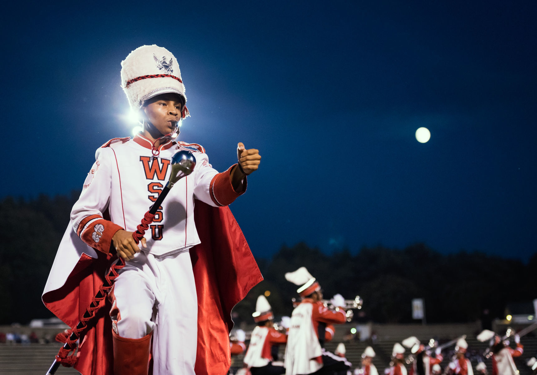 Winston-Salem State Drum Majors